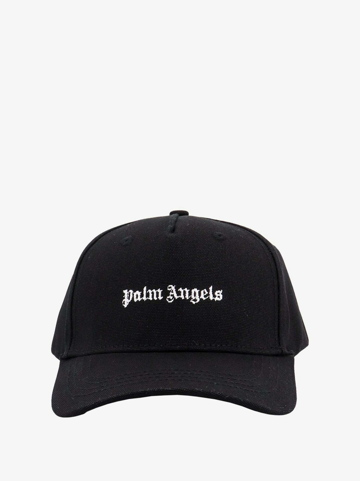 Palm Angels Hat Black Mens Palm Angels