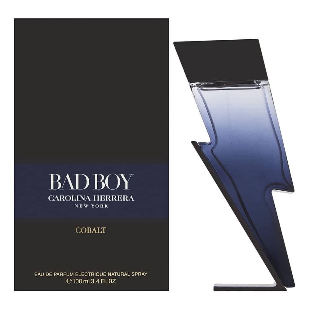 Carolina Herrera Mens Bad Boy Cobalt EDP 3.4 oz Fragrances 8411061027837