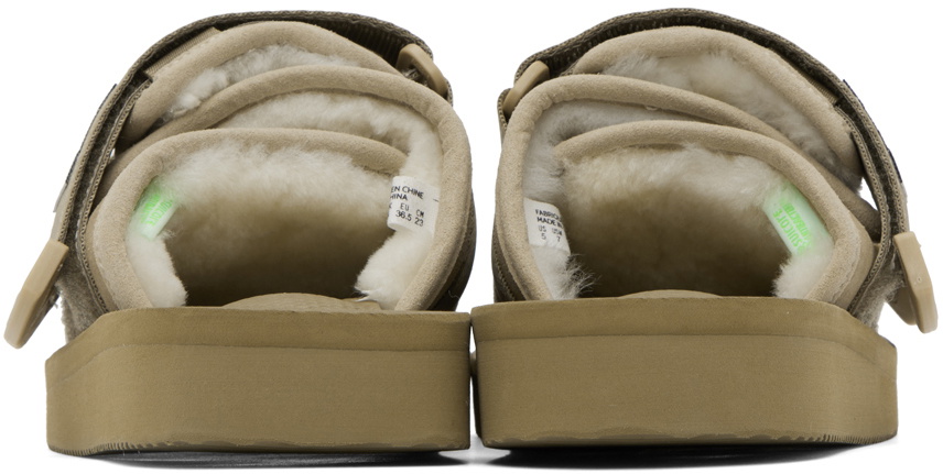 Suicoke Moto-Mab taupe sandals Taupe MOTO-Mab Sandals – On Sale Now with Up to 60% Off  main image 4