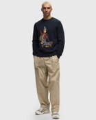 Edmmond Studios Walking Dog Sweater Blue Pullovers