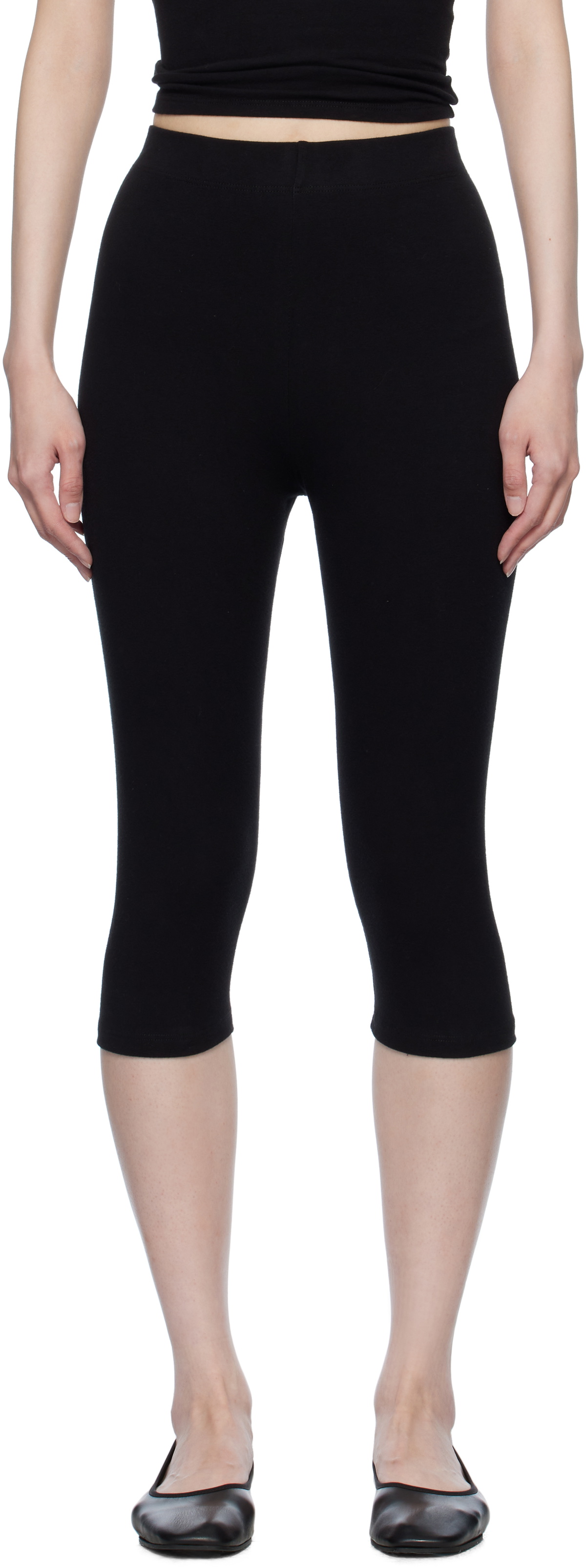 Gil Rodriguez Black Capri Leggings