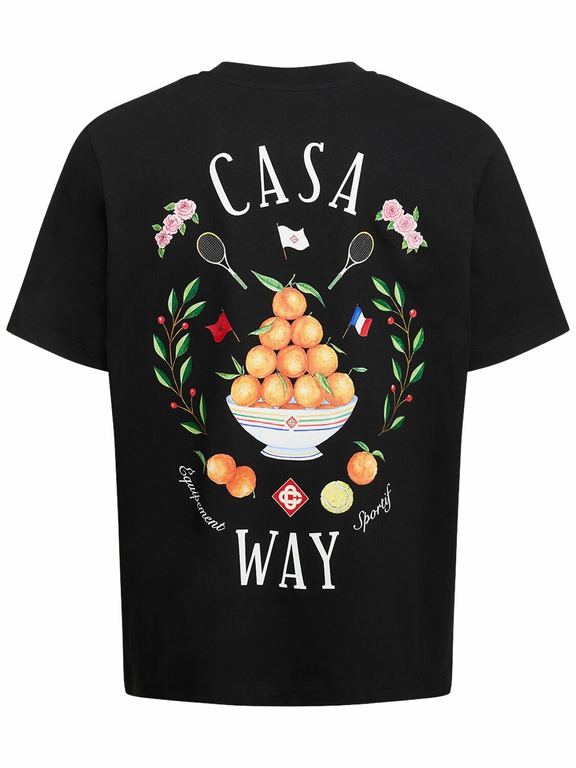 CASABLANCA - Lvr Exclusive Casa Way Cotton T-shirt Casablanca