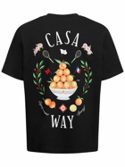 CASABLANCA - Lvr Exclusive Casa Way Cotton T-shirt