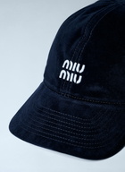Miu Miu Logo Motif Baseball Cap