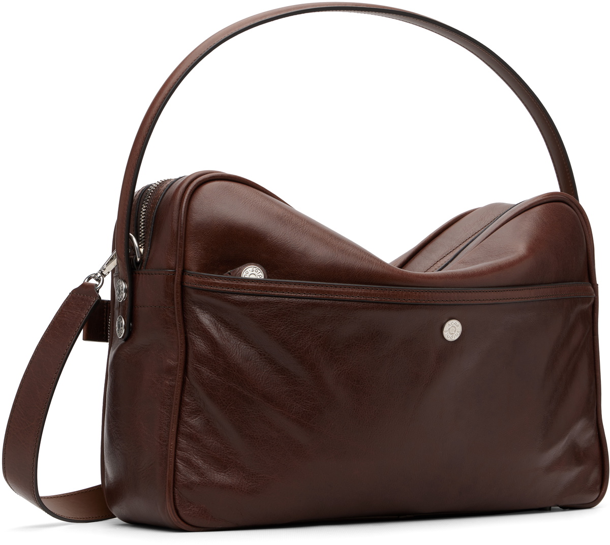 Acne Studios Brown Camero Camera Buckles Bag
