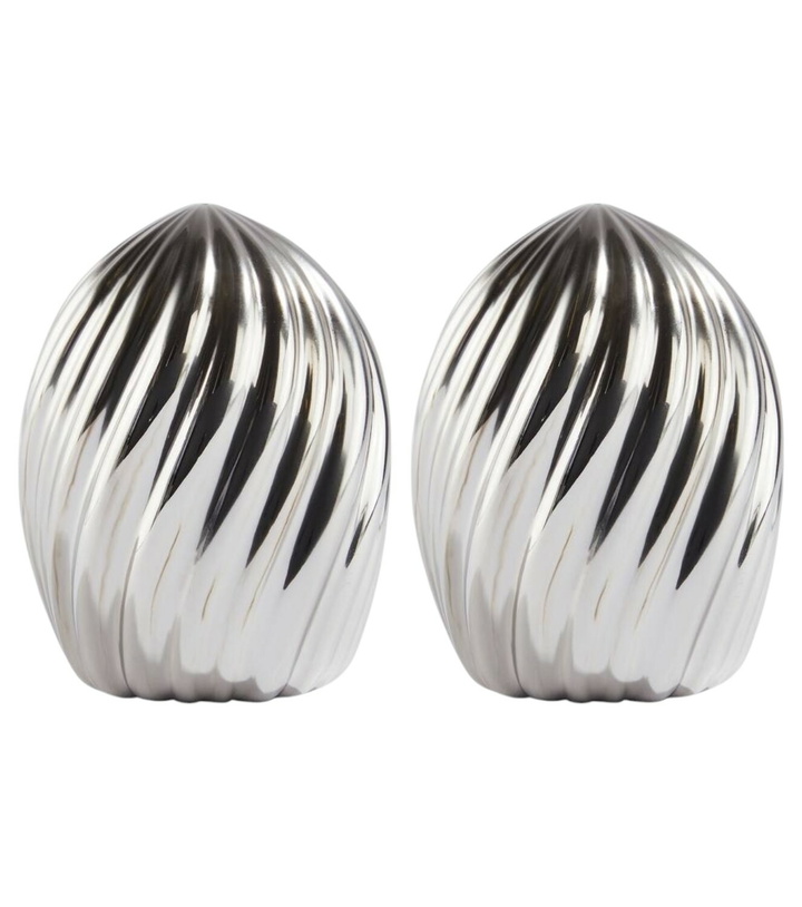 Photo: L'Objet Ripple Spice Jewels salt and pepper shakers