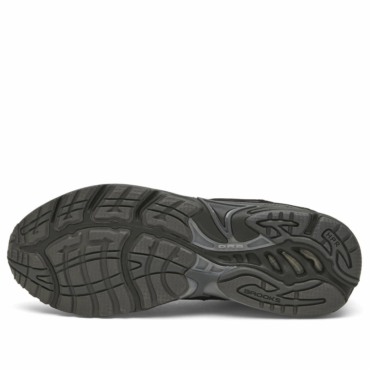 Brooks Men's Adrenaline GTS 4 Sneaker in Black Sand/Dark Shadow