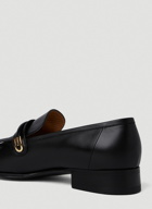 Mirrored G Loafers in Black