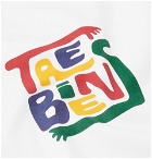 Très Bien - Souvenir Logo-Print Cotton-Jersey T-Shirt - White