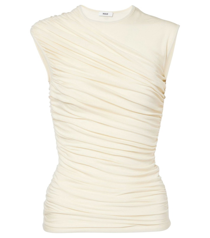 Photo: Agolde Ester ruched tank top