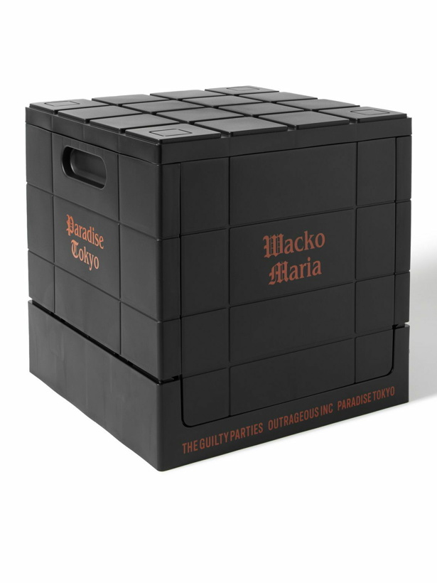 Photo: Wacko Maria - Small Logo-Print Folding Storage Container