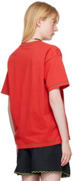 Bode Red Twin Parakeet T-Shirt