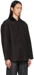 mfpen Black Deco Moleskin Jacket