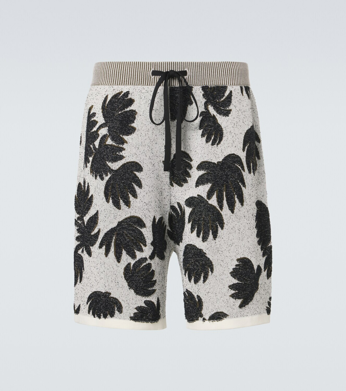 Commas Jacquard terry shorts