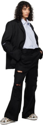 Doublet Black Destroyed Trousers