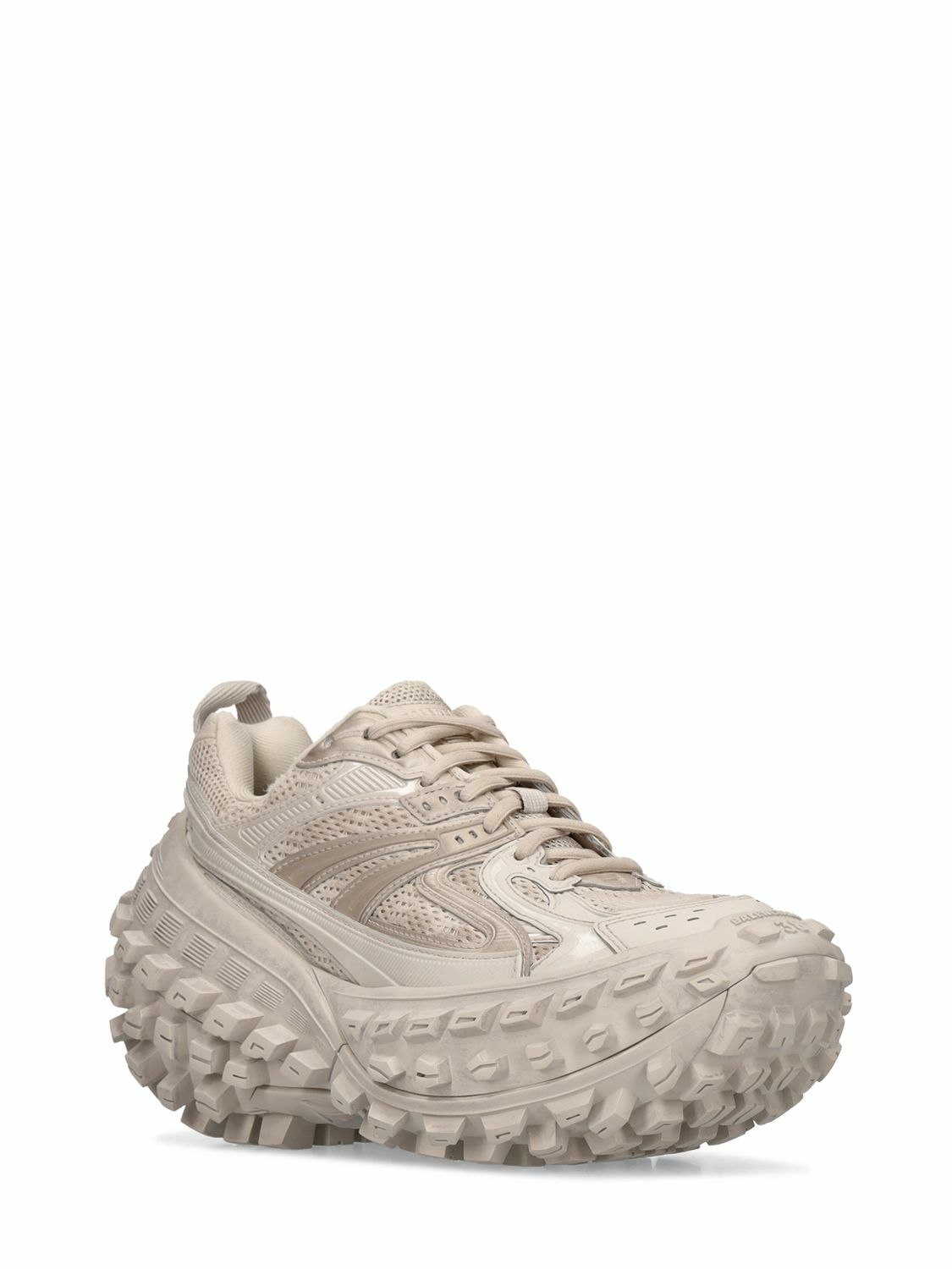 BALENCIAGA - 60mm Bouncer Faux Leather Sneakers Balenciaga