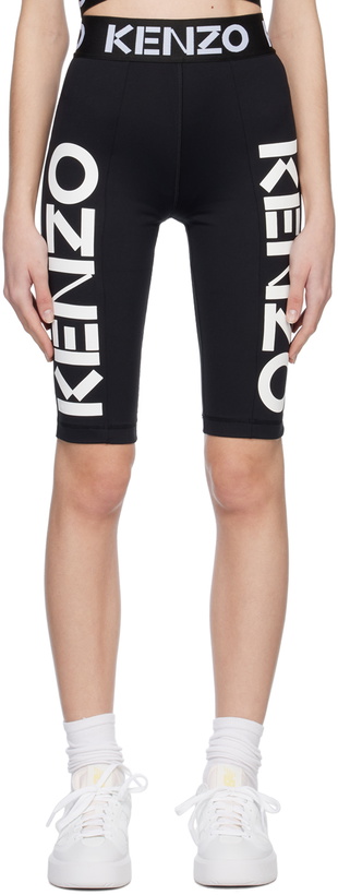 Photo: Kenzo Black Kenzo Paris Cycling Shorts