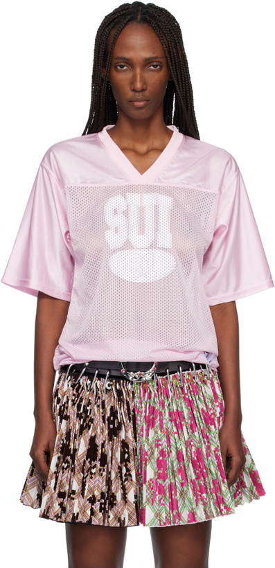 Photo: Anna Sui Pink 'Sui 81' Jersey