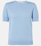 Carolina Herrera Silk and cotton sweater