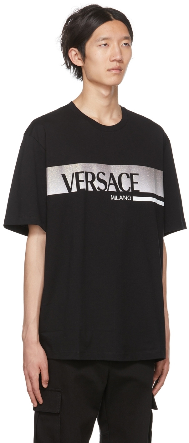 Versace Black Logo T-shirt Versace