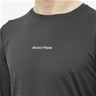 District Vision Men's Aloe Tech Long Sleeve T-Shirt in Black