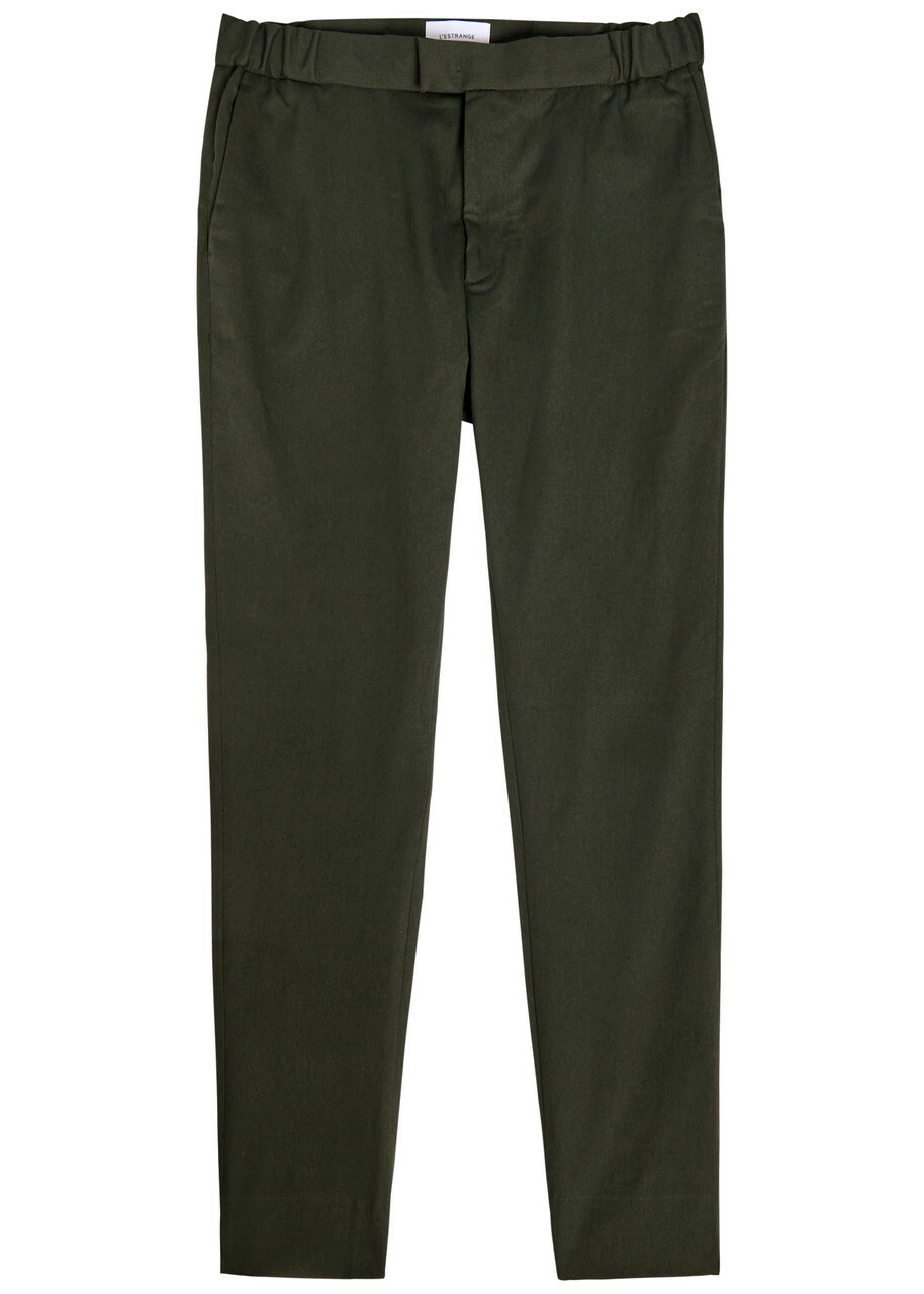 Lestrange The Heavyweight 24 Twill Trousers Khaki