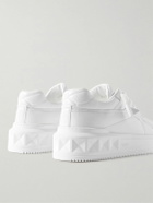 Valentino Garavani - Valentino Garavani One Stud XL Leather Sneakers - White