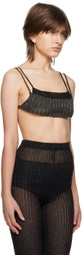a. roege hove Black Emma Bra
