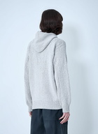 Stone Island Zip-Up Knit Hoodie