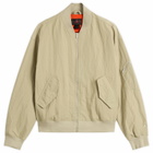 Air Jordan Women's Flight Renegade Jacket in Medium Khaki/Team Orange