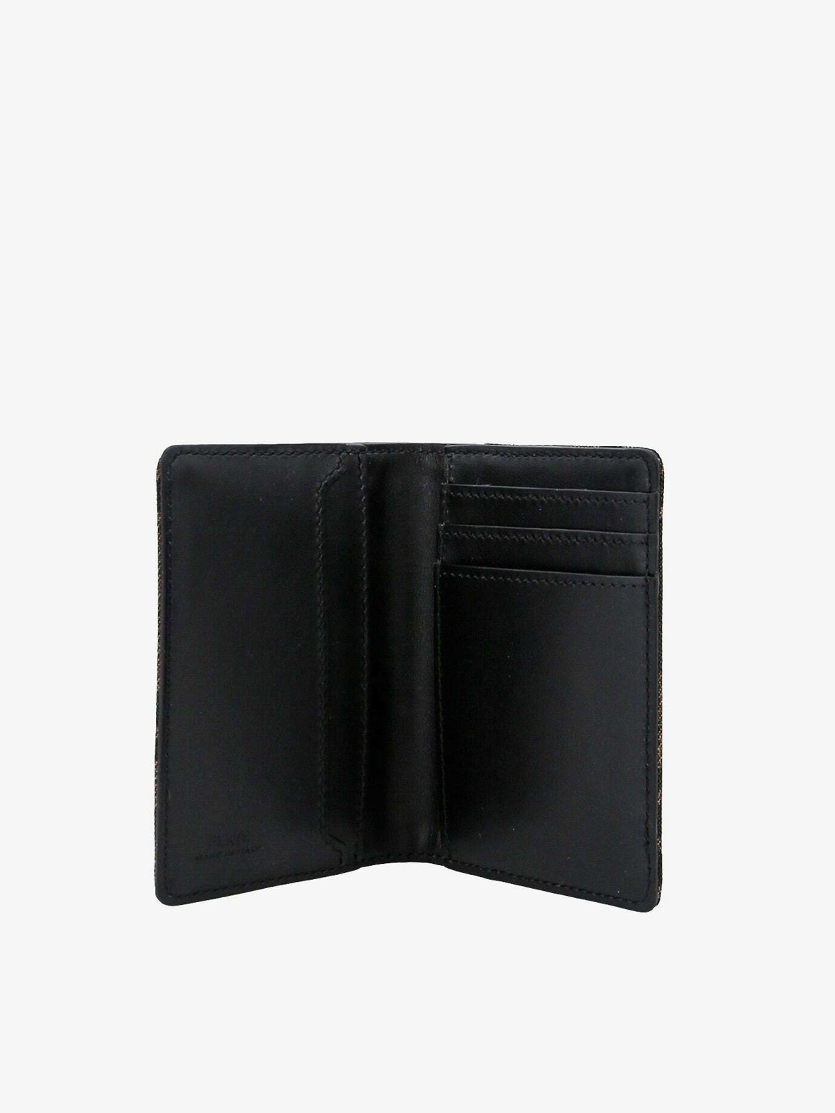 Fendi Card Holder Brown Mens Fendi