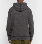 Reigning Champ - Zip-Detailed Perforated Loopback Cotton-Blend Jersey Hoodie - Men - Gray