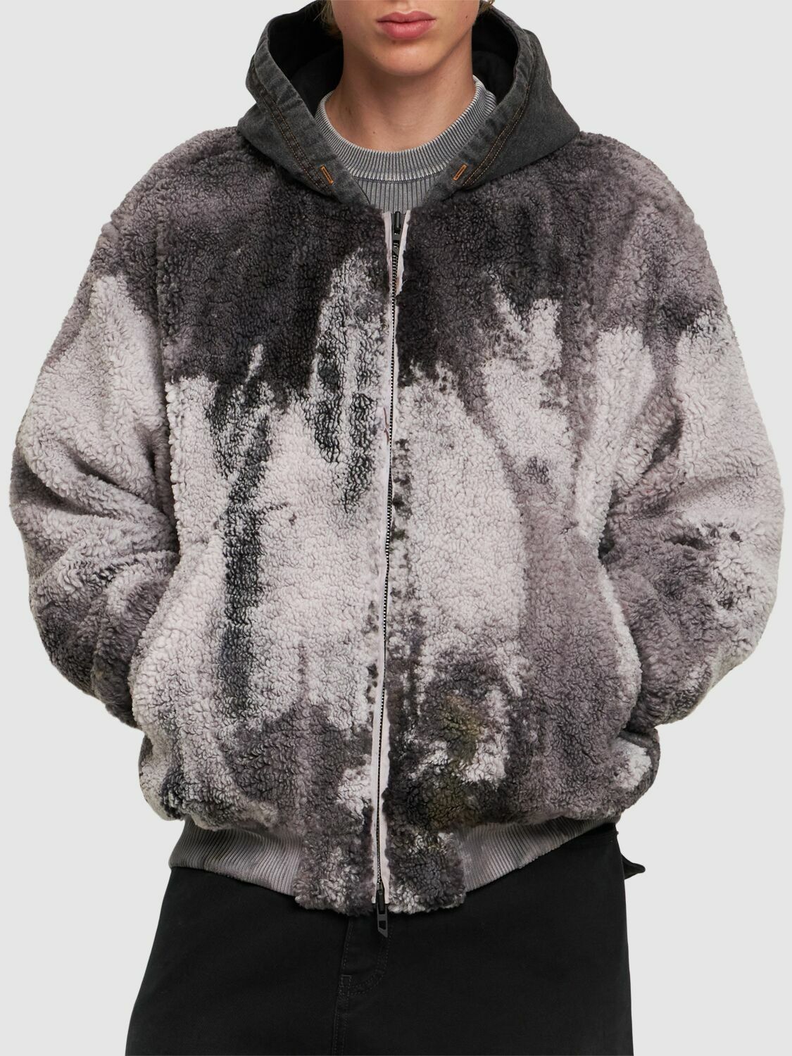 【DIESEL】S-depla Brown & Yellow S-Depla Jacket by Diesel on Sale