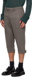 Rier Gray Knickerbocker Shorts