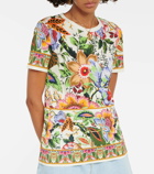 Etro Floral cotton T-shirt