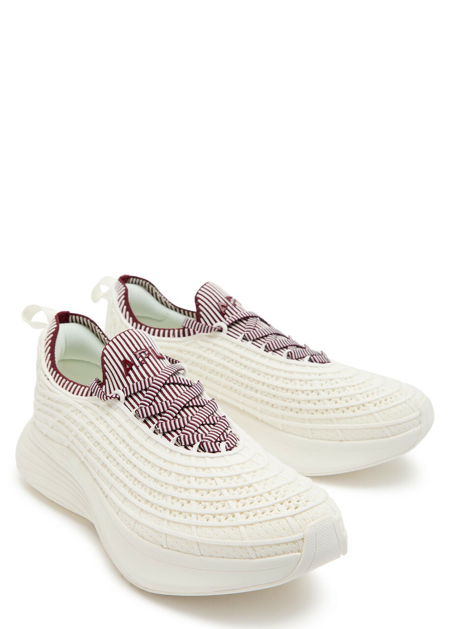 Athletic Propulsion Labs Techloom Zipline Embroidered Knit Sneakers White