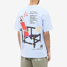 Lo-Fi Men's Catalogue T-Shirt in Lake Blue