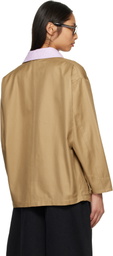 Casablanca Beige Pocket Jacket