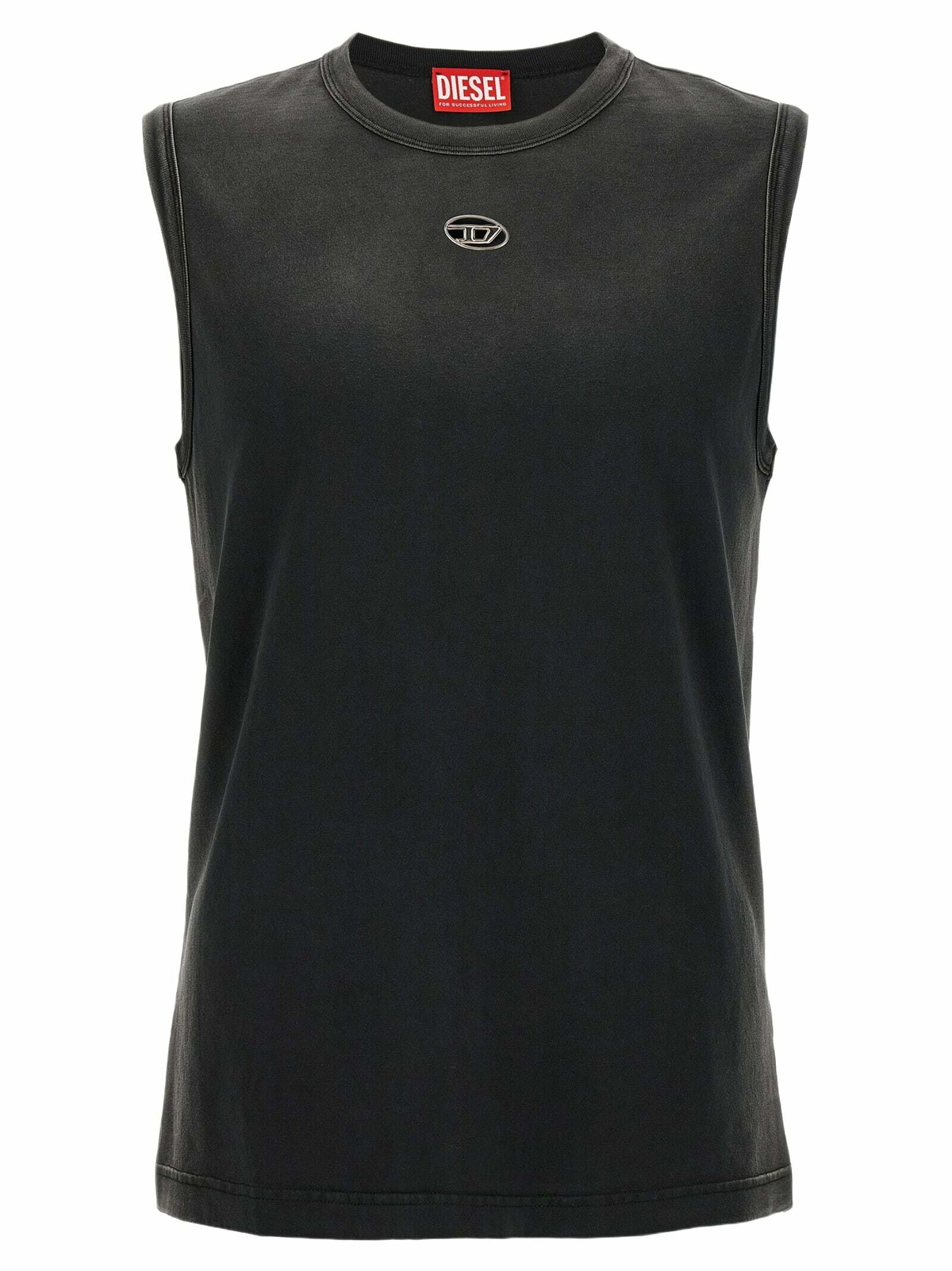 Diesel Black T-Bisco-Od Tank Top Diesel