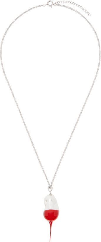 Photo: Ottolinger Dipped Pearl Chain Necklace