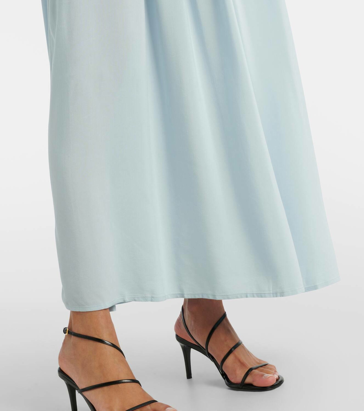 Faithfull Hedy strapless linen maxi dress Faithfull