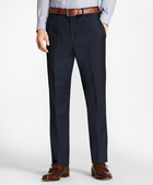 Brooks Brothers Men's Regent Fit Saxxon Wool Bead Stripe 1818 Suit | Navy