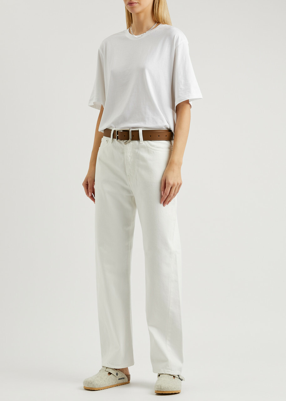 Skall Studio Sandy Cotton T-shirt White