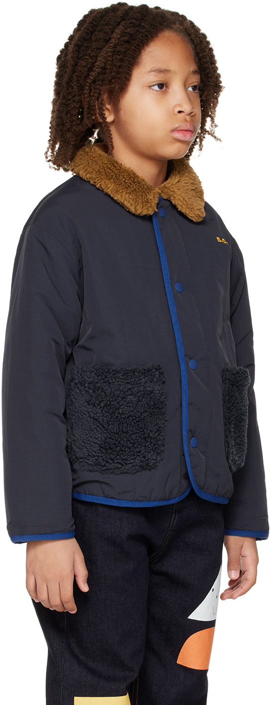 Bobo Choses Kids Navy B.C Reversible Jacket