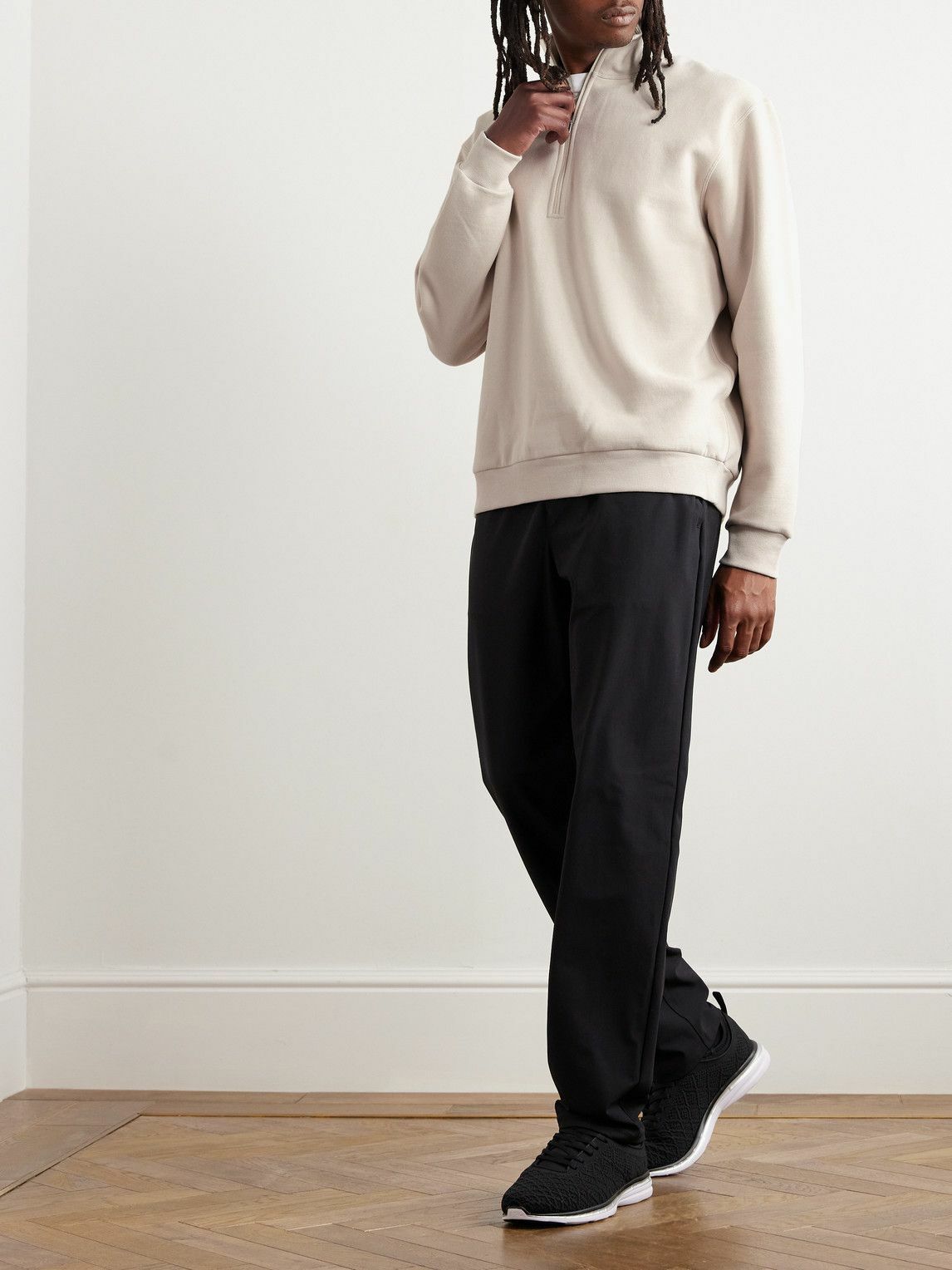 Steady State cotton-blend hoodie