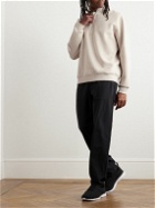 Lululemon - Steady State Cotton-Blend Jersey Half-Zip Sweatshirt - Neutrals