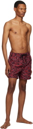 Ksubi Red Digi Swim Shorts