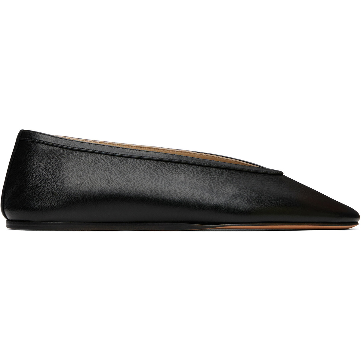 Le Monde Beryl Black Luna Slipper Loafers