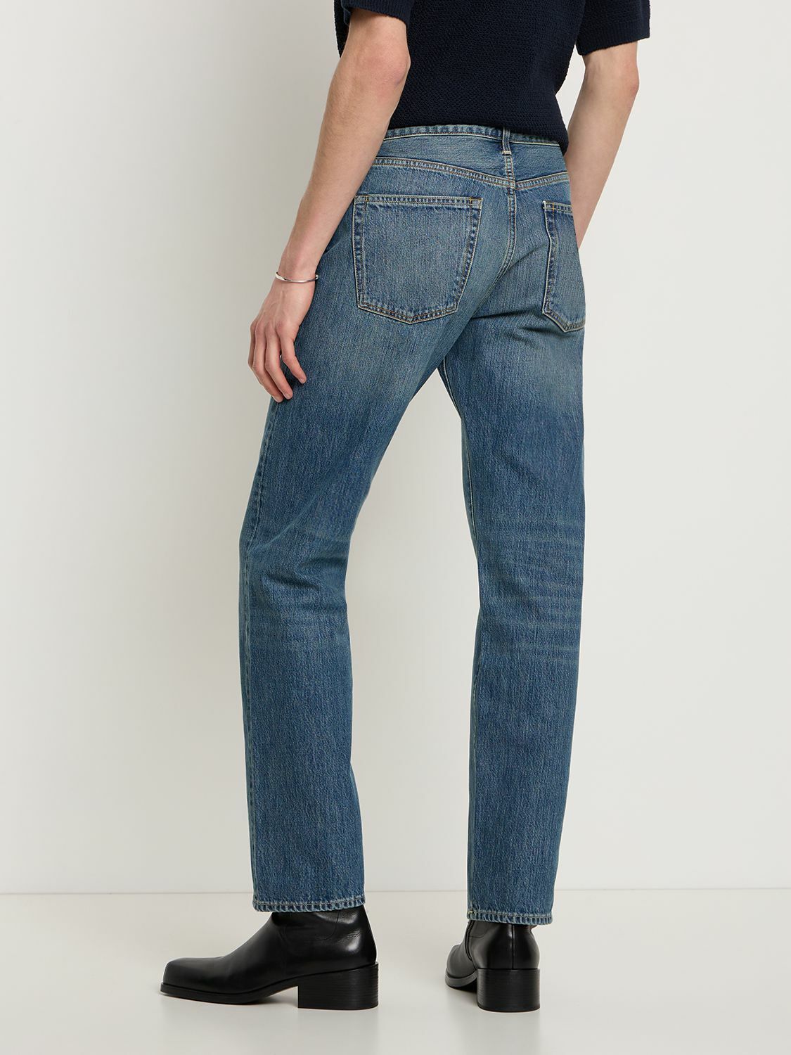 RE/DONE - 16.5cm 50s Straight Cotton Denim Jeans