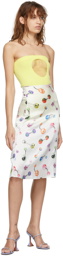 Ashley Williams White Slip Skirt